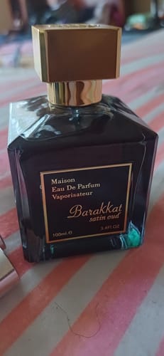 Customer photo review of Barakkat Satin Oud EDP 100ml