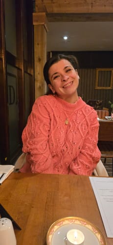 Customer photo review of Athena Coin Necklace