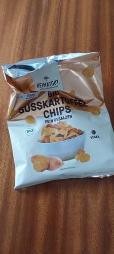 Customer photo review of Bio Süßkartoffel Chips