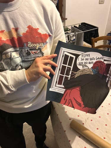 Customer photo review of Stampa Autografata - Respira