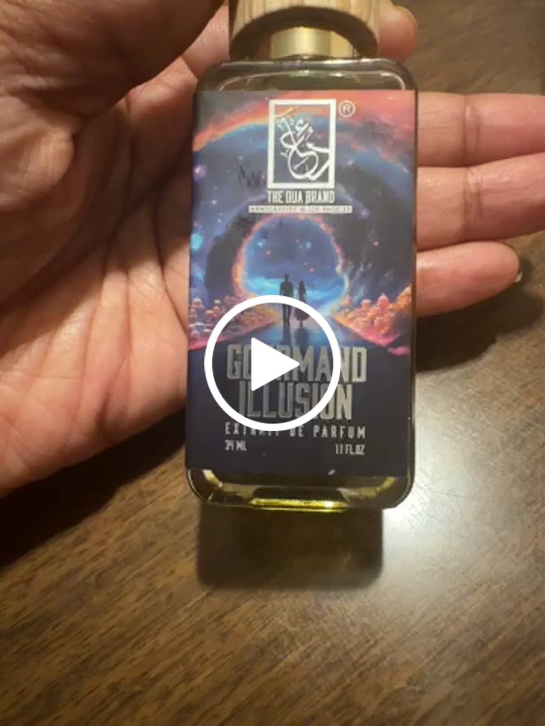 Customer video review of Gourmand Illusion
