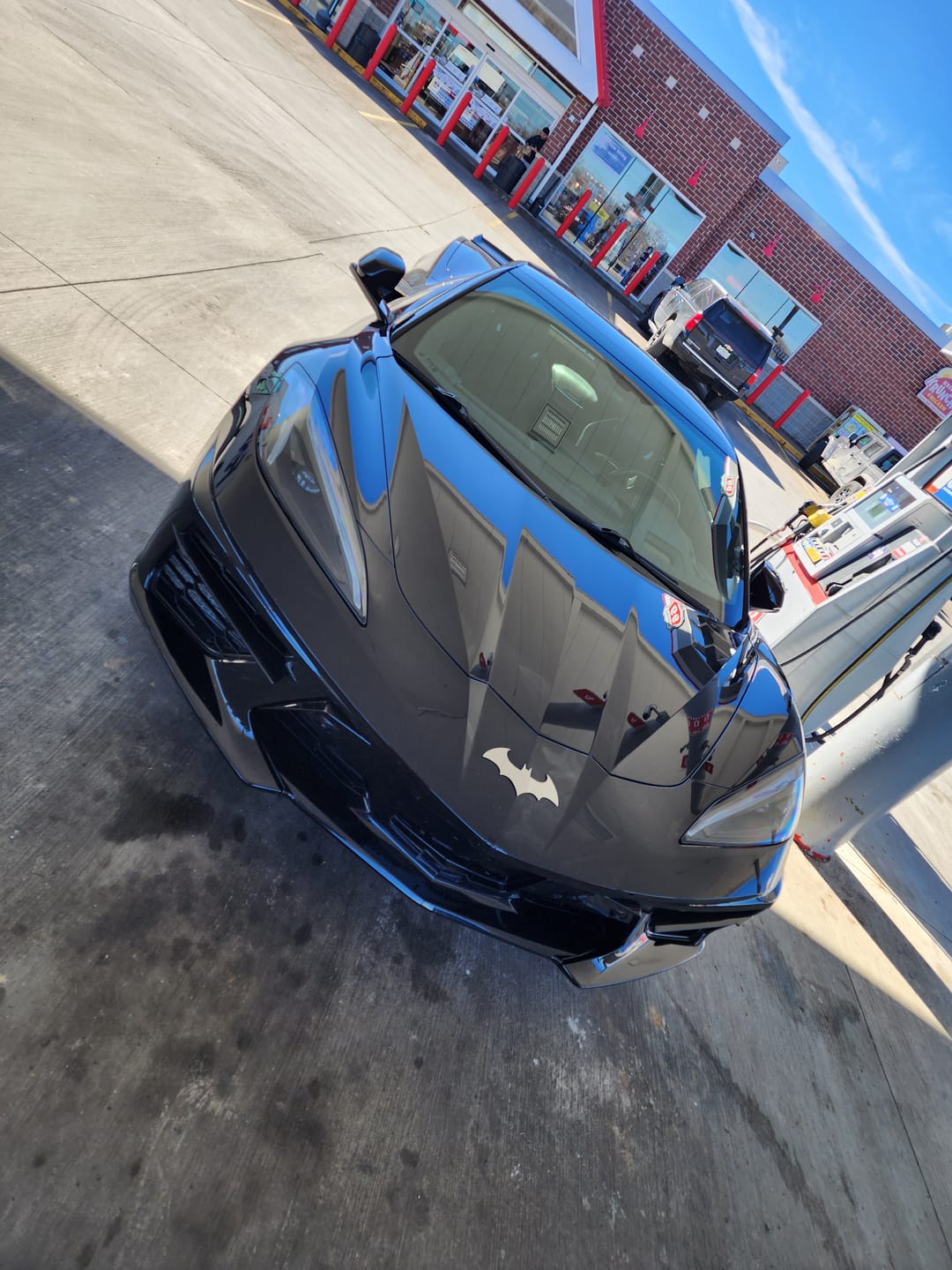 Customer photo review of Chevrolet Corvette C8 Rear Ducktail Spoiler