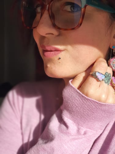 Customer photo review of Cotton Candy Cloud Silver