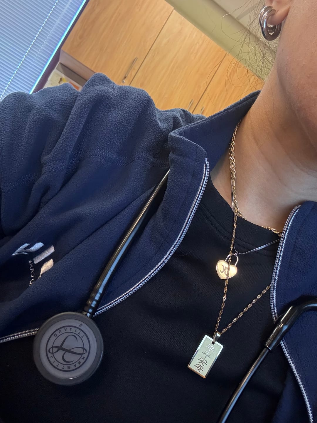 Customer photo review of Safety & Protection Good Luck Necklace