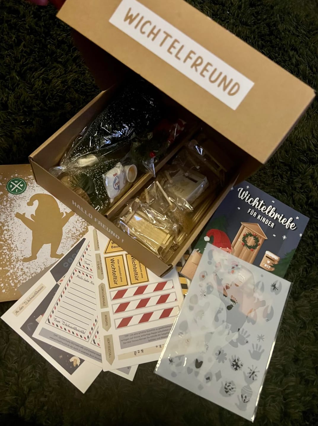 Customer photo review of Wichteltür Set inkl. Zubehör & Baustellen DIY KIT