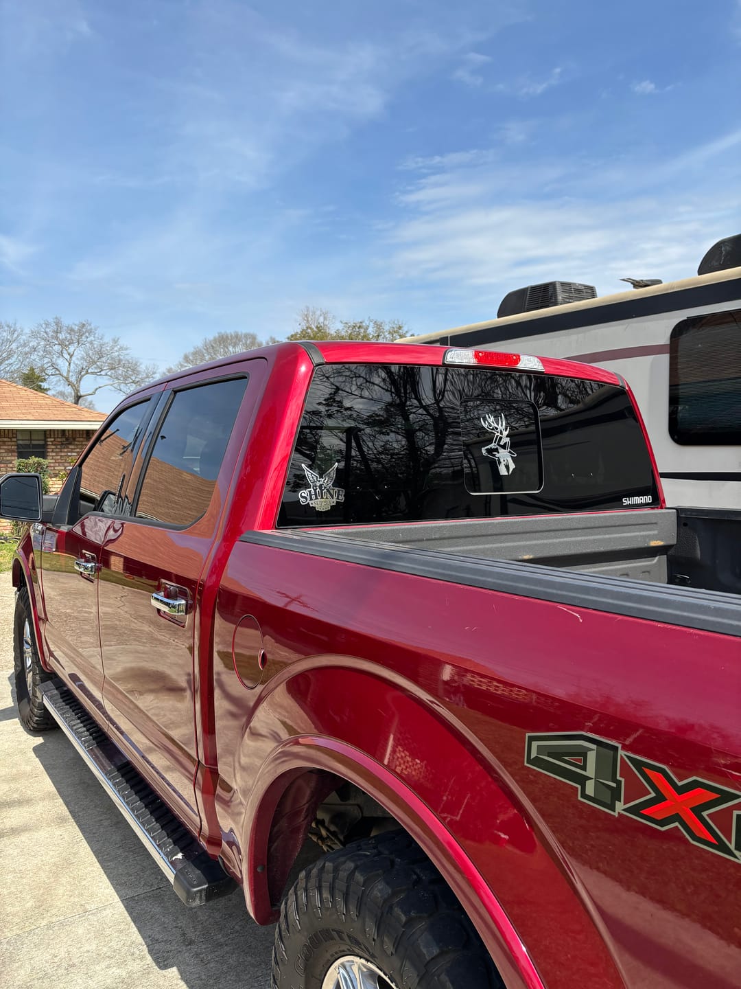 Customer photo review of Shine Supply Decal - Chrome 6"