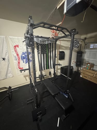Customer photo review of EVOLPOW P2D Brute All-in-One Power Rack Home Gym