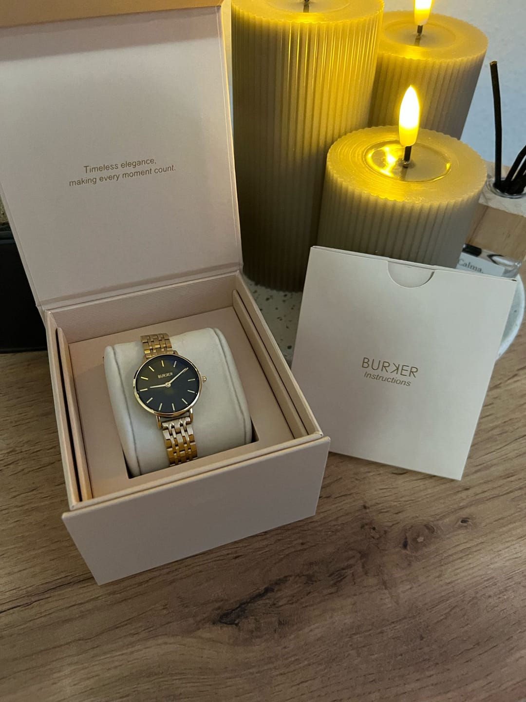 Customer photo review of Ruby Petite Gold Black