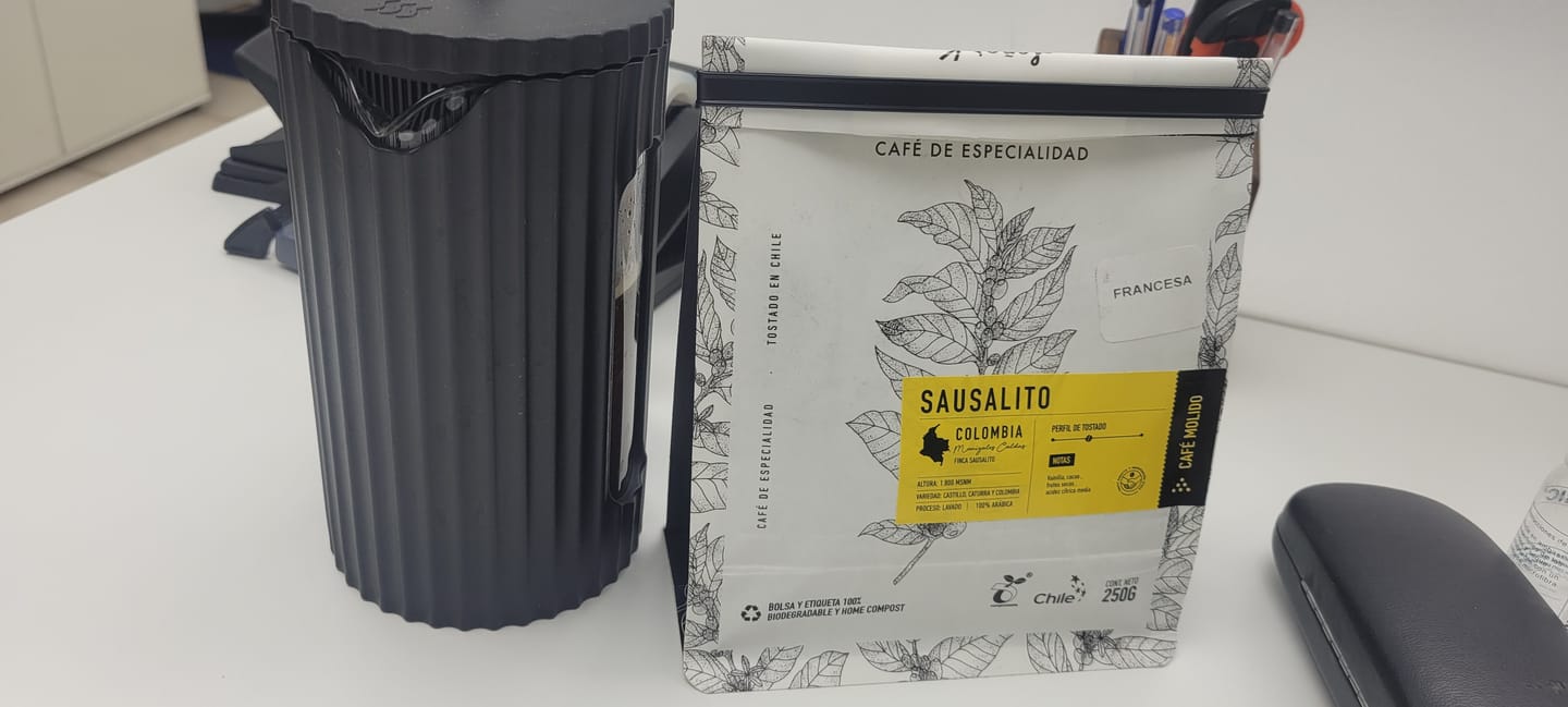 Customer photo review of Café de especialidad de Colombia | Finca Sausalito Bolsa 250 gramos | MOLIDO