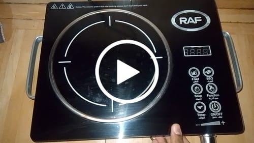 Customer video review of RAF Infrared Electric Stove - Russia Lot - 1 Year Warranty