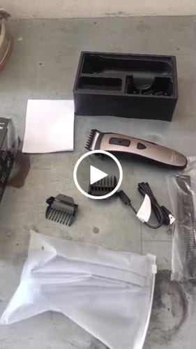 Customer video review of Amazon Lot Imported Tofuls Hair Trimmer Set