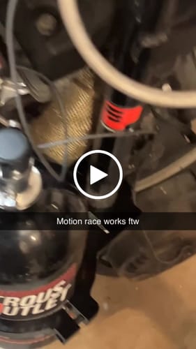 Customer video review of Motion Raceworks Black Anodized 2.5lb CO2 Bottle Bracket (Bottle Not Included) 25-10007