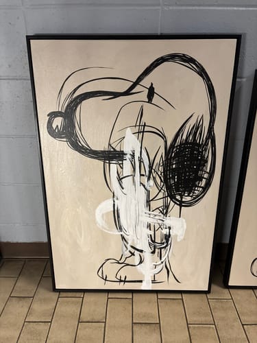 Customer review photo for Abstract Graffiti Art #GA043