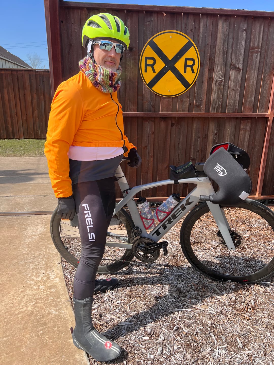 Customer photo review of Men's Winter Bib Tights