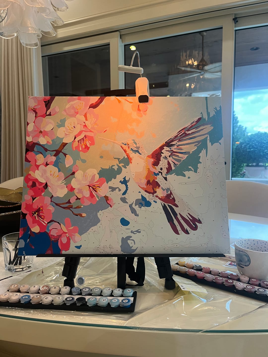 Customer photo review of Feeding Hummingbird