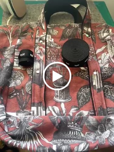 Customer video review of KATM Webbing for Mule Tote | Assorted Colours