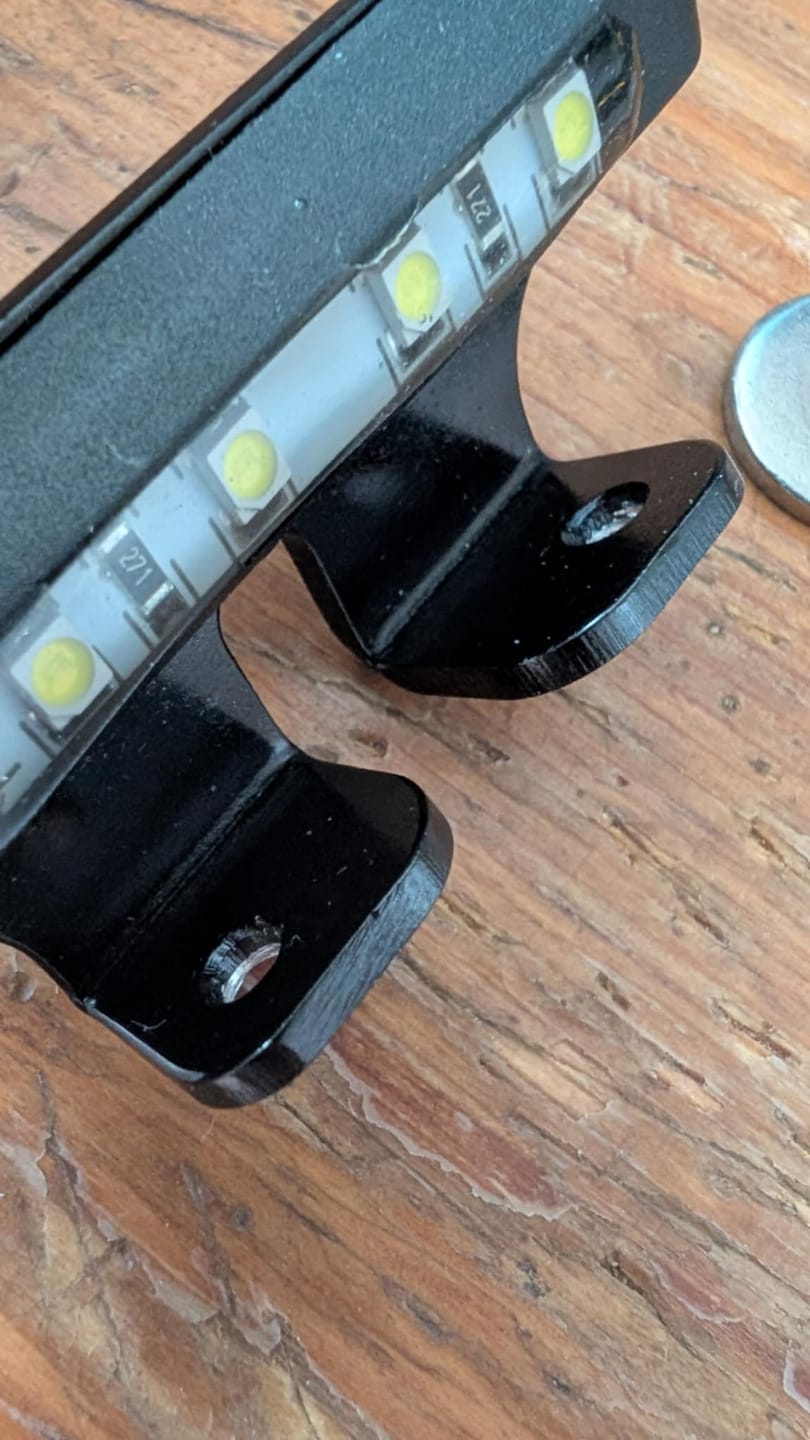Customer photo review of Number Plate Light