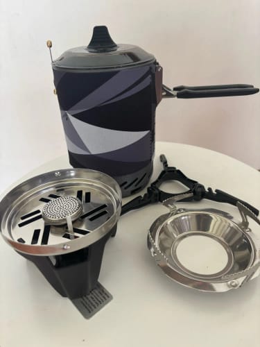 Customer photo review of Gas Kocher: Kompaktes Kochsystem für Outdoor-Aktivitäten