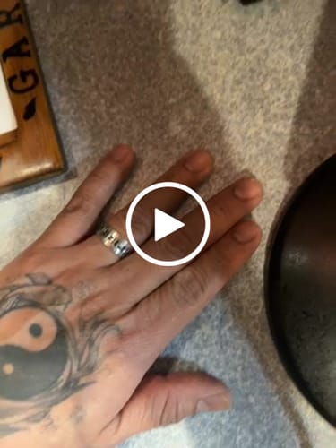 Customer video review of Gambler's Divinity - Mantra Ring