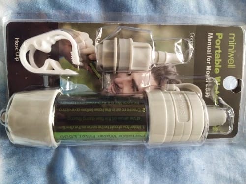 Customer photo review of Leichter Trinkwasserfilter-Strohhalm für Camping & Notfälle