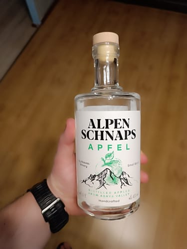 Customer photo review of Alpenschnaps, ābolu destilāts