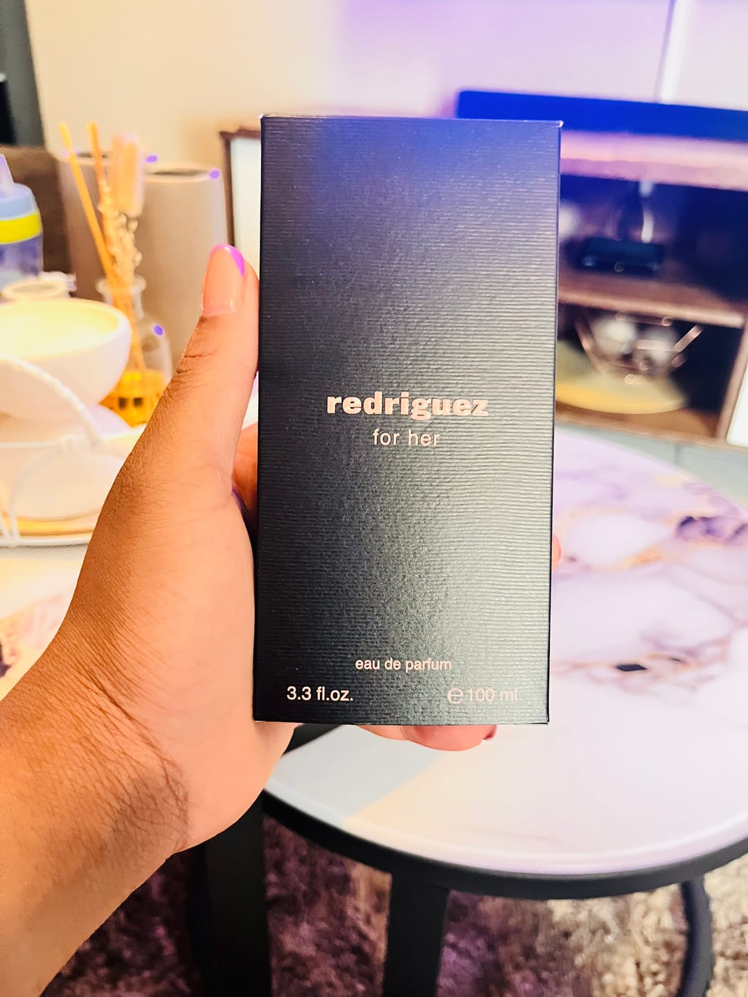 Customer photo review of Redriguez for her 100ml