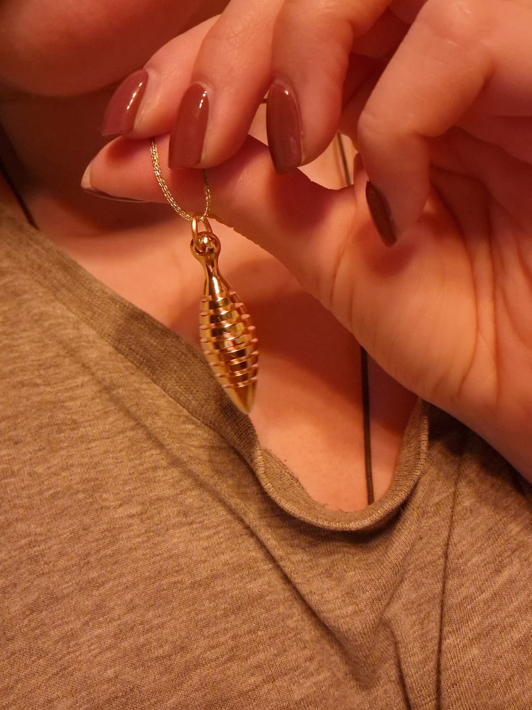 Customer photo review of Little TOWER®-Amulett "Make a Wish"