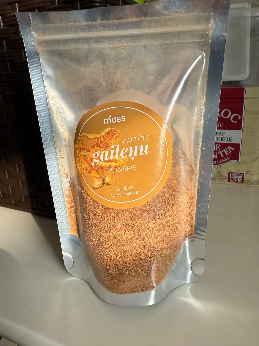 Customer photo review of Kaltētu gaileņu pulveris