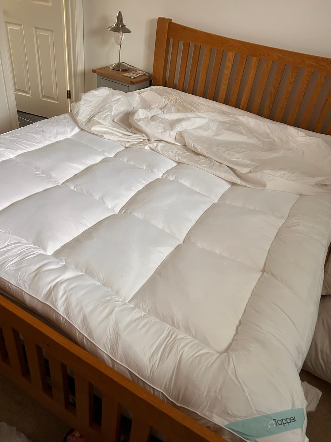 Customer photo review of CloudTopper™ Mattress Topper