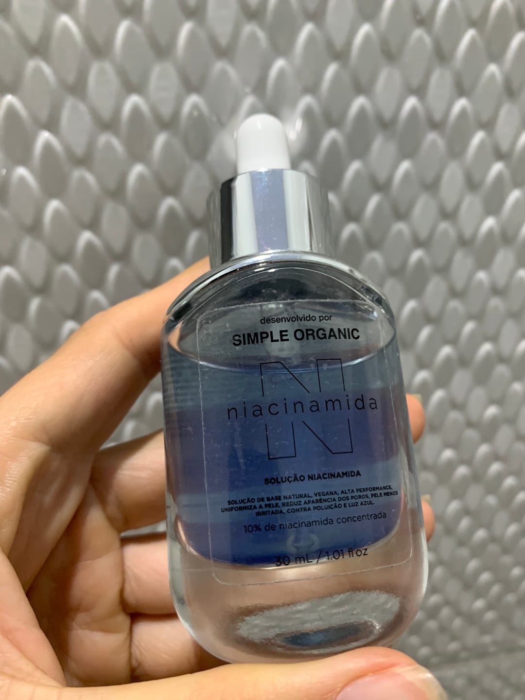 Customer photo review of Niacinamida + Vitamina C