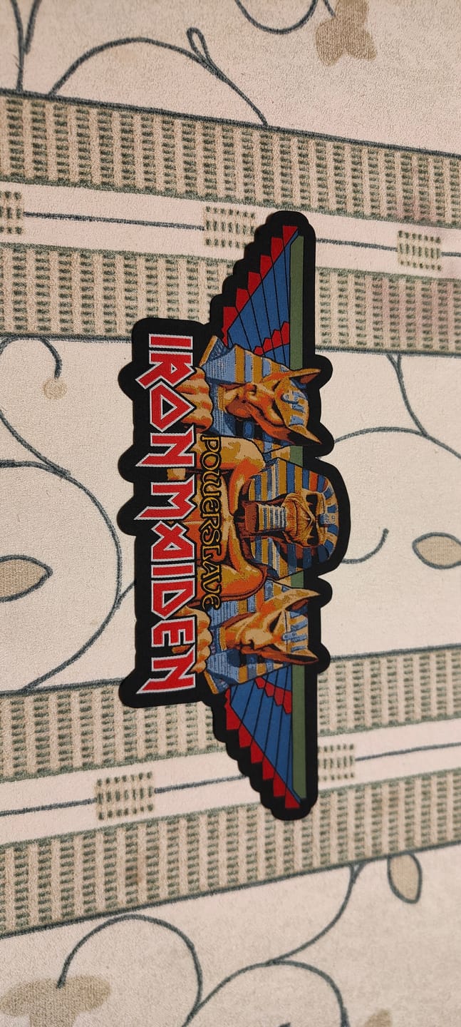 Customer photo review of Iron Maiden - Powerslave - Oversized Patch