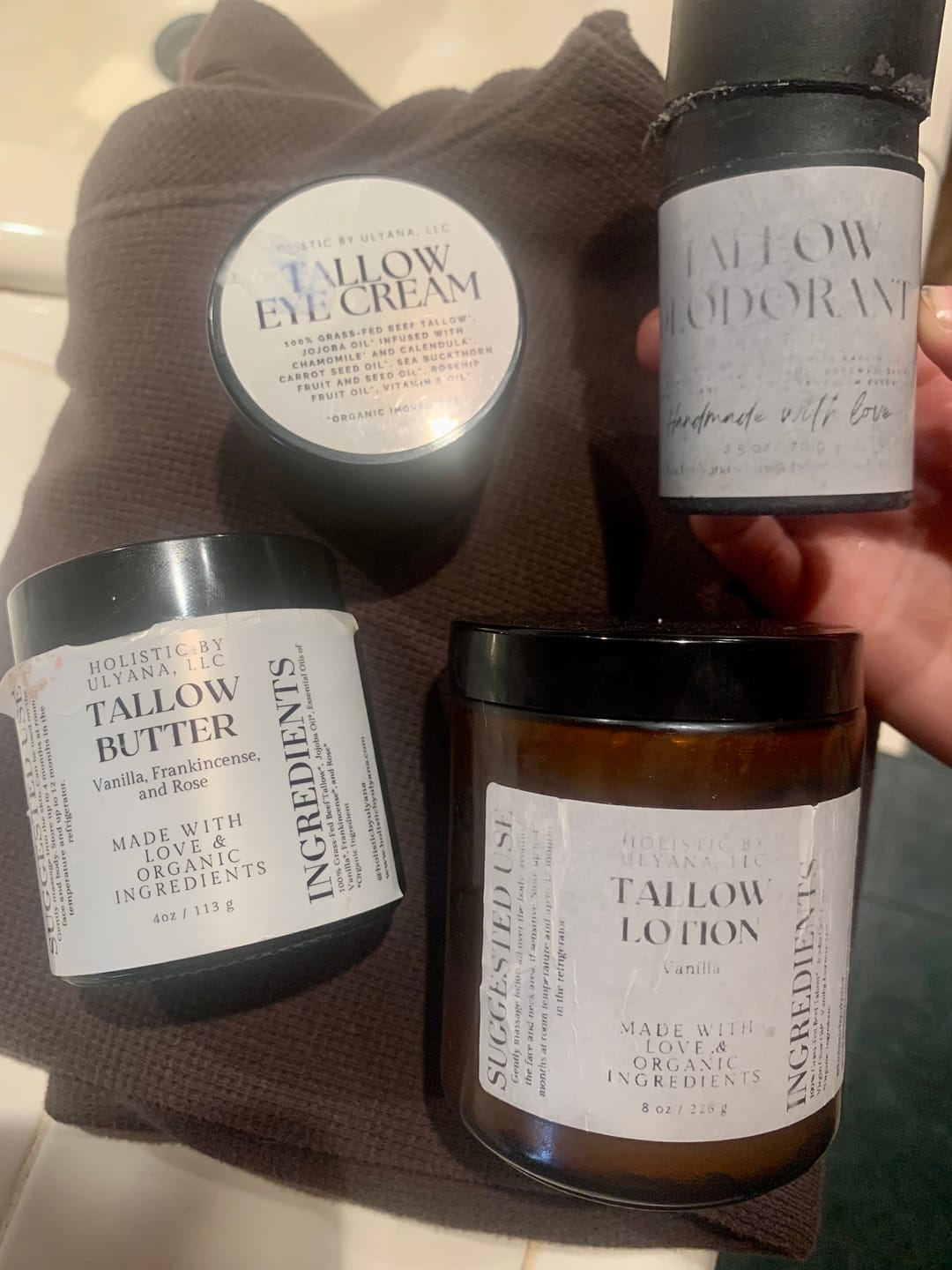Customer photo review of The Classic Tallow Face Butter