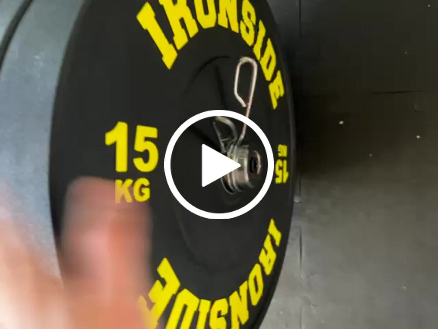 Customer video review of Discos Olímpicos Pro Bumper IRONSIDE (KG)