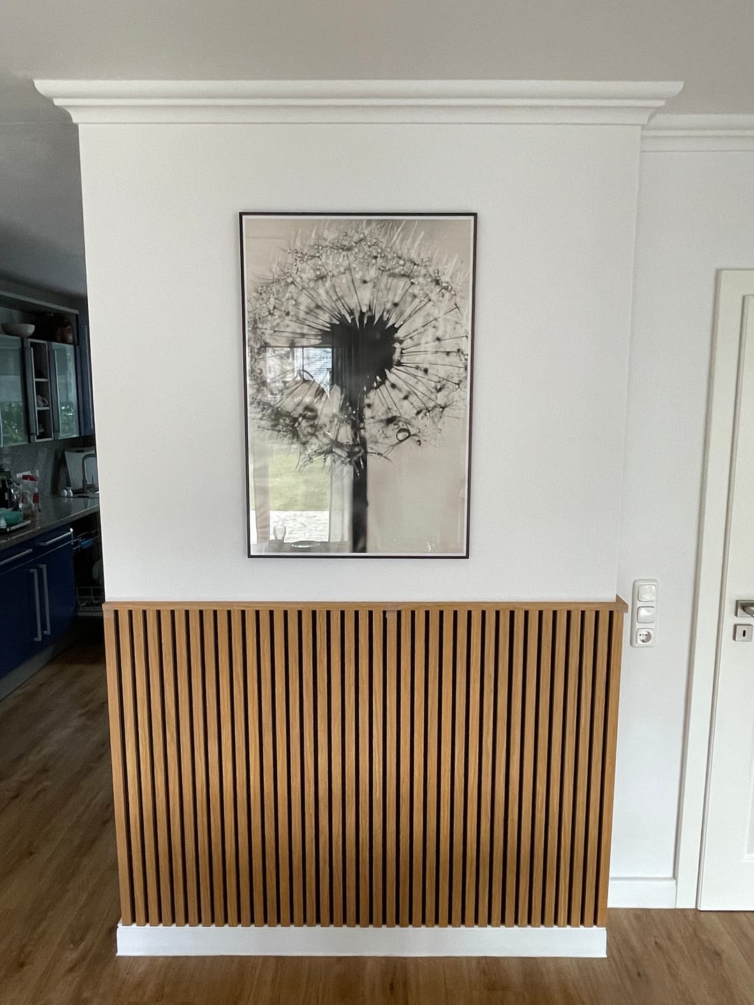 Customer photo review of Akustikpaneele Rustikale Eiche - 300 cm x 60 cm