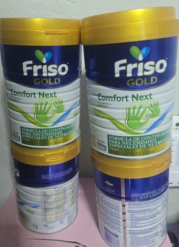 Customer photo review of Friso Gold Comfort Next (1 A 3 Años) Lata Pack 1.6 Kg