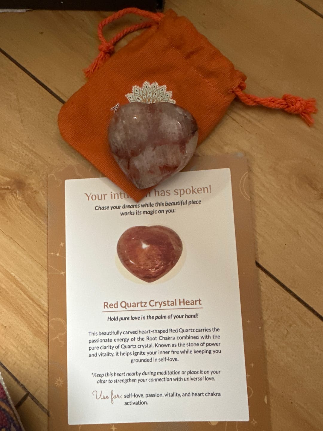 Customer photo review of Genuine Natural Crystal Subscription Add-on