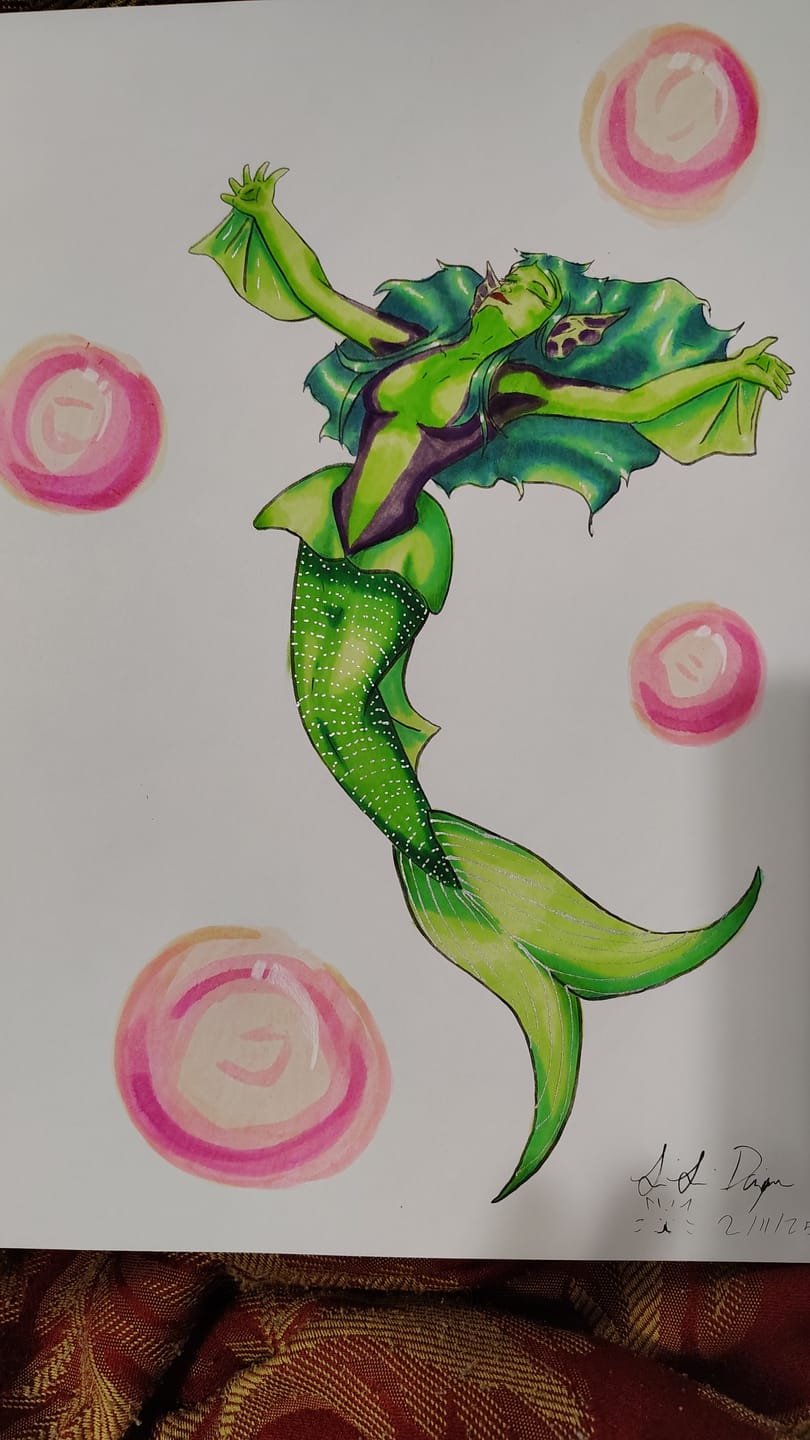Customer photo review of Ohuhu Paper-friendly (No Peeling) Markers Water-based 60 Colors