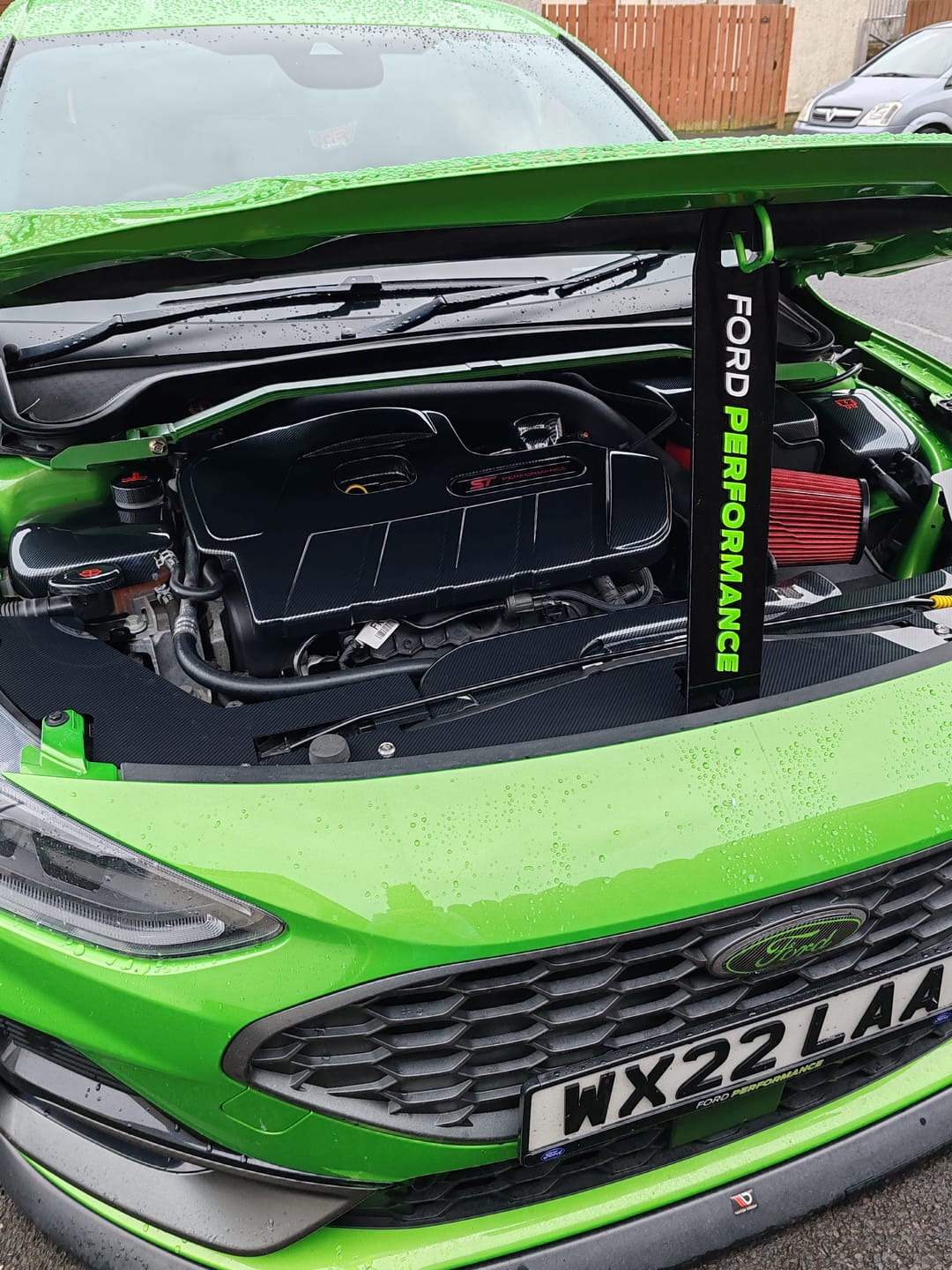 Customer photo review of Proform Mk4.5 Focus Slam Panel Cover (Plastic Finishes)