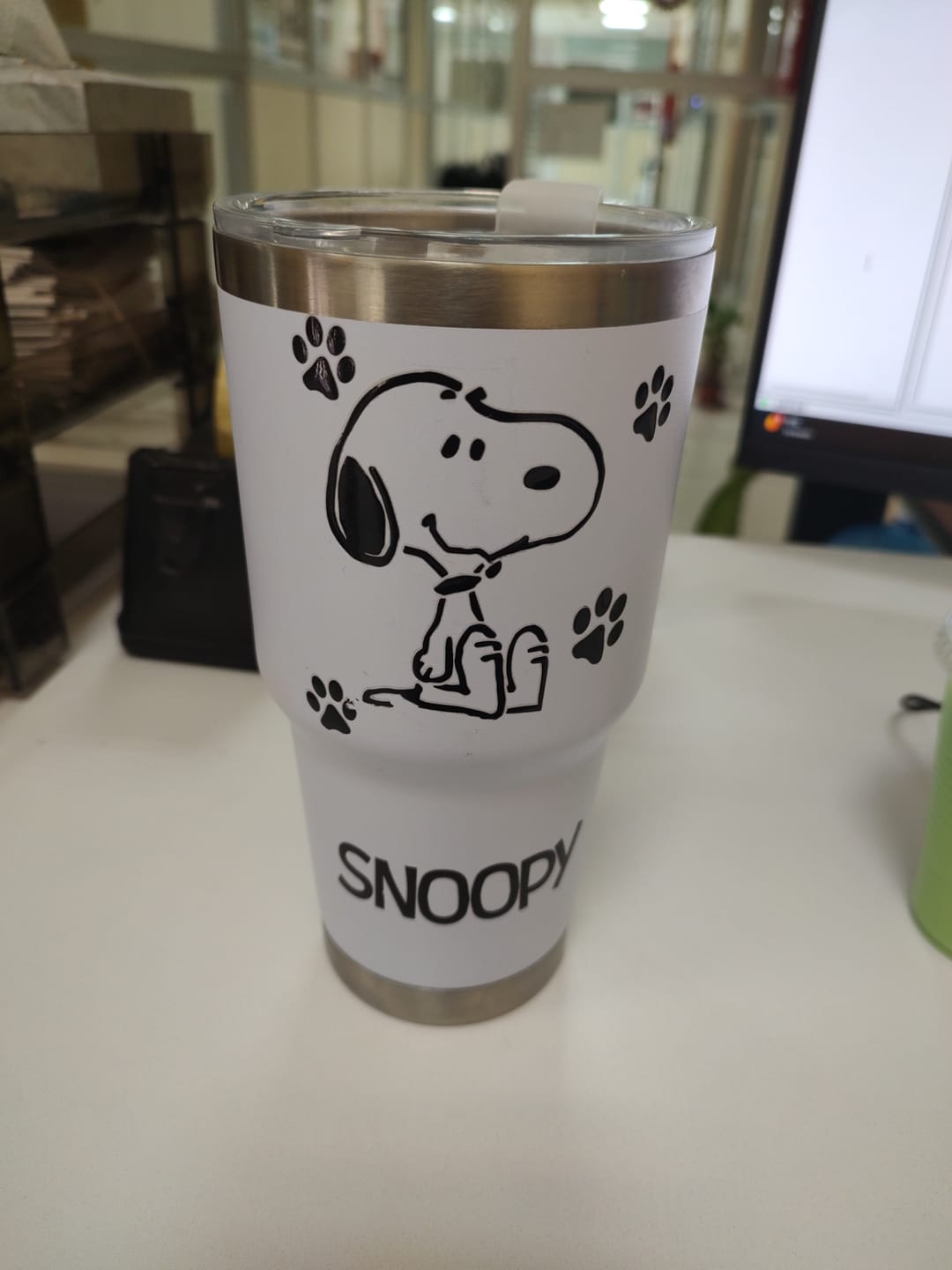 Customer photo review of SNOOPY CON TERMO