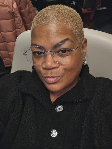 Customer photo review of Olivia Eyeglasses