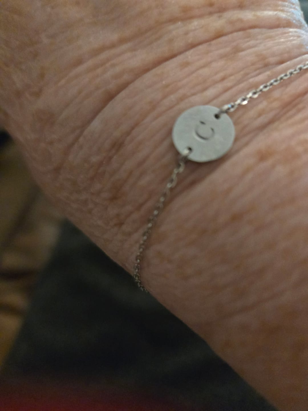 Customer photo review of "Initial" Bracelet