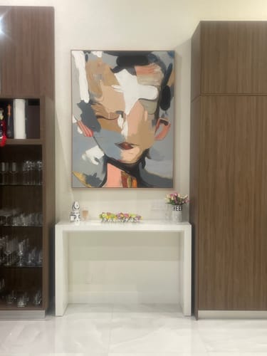 Customer review photo for Colorful Painting #CA048