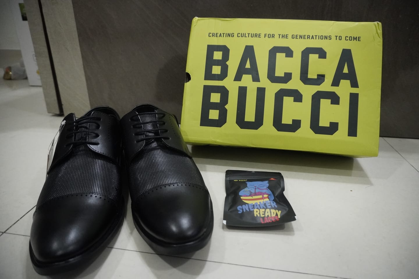 Customer photo review of Bacca Bucci WINDSOR Formal Shoes with Superior Comfort | All Day Wear Office Or Party Lace-up Shoes