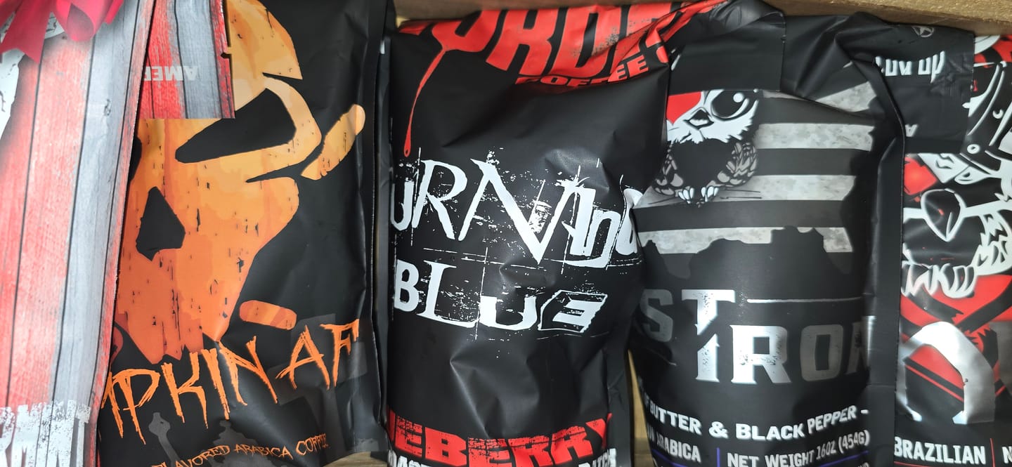 Customer photo review of Turning Blue - Blueberry Cinnamon Crumble