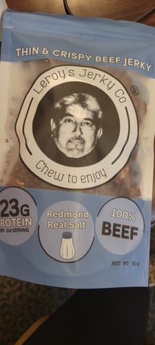 Customer photo review of REAL SALT Beef Jerky