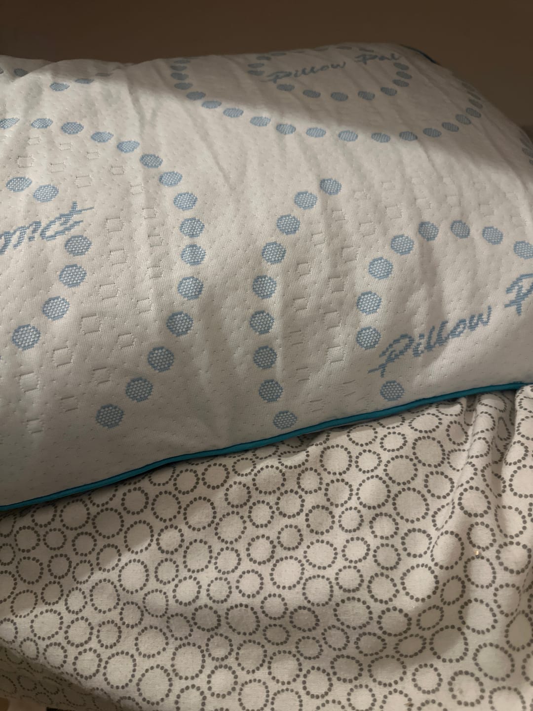 Customer photo review of Cool Memory Foam Pillow