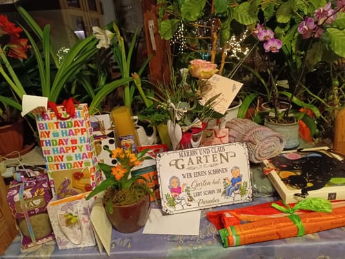 Customer photo review of Personalisiertes Gartenschild mit Namen Anpassbar