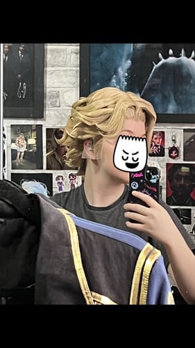 Customer photo review of Mouthwashing Game wig commission