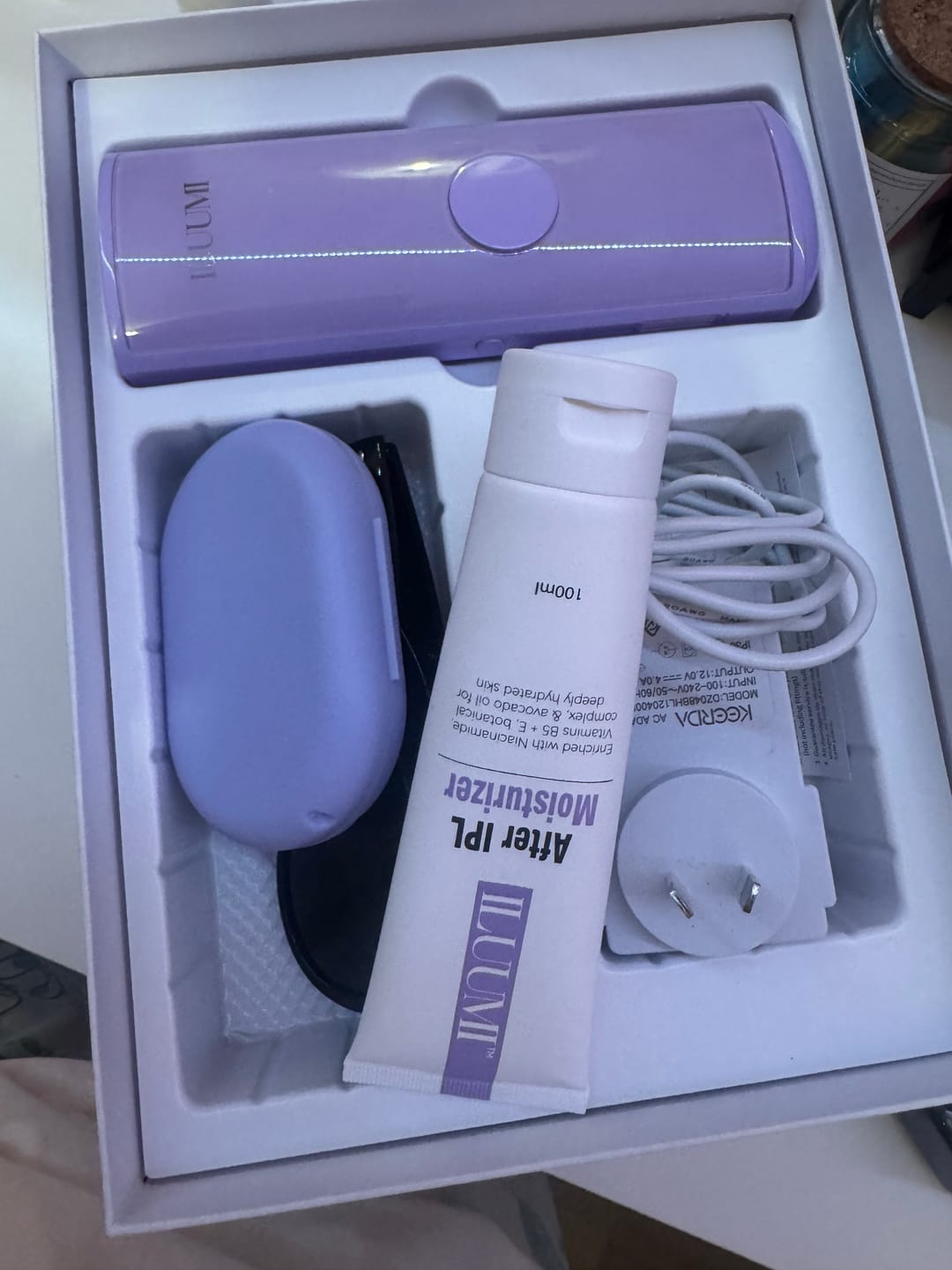 Customer photo review of After IPL Moisturizer