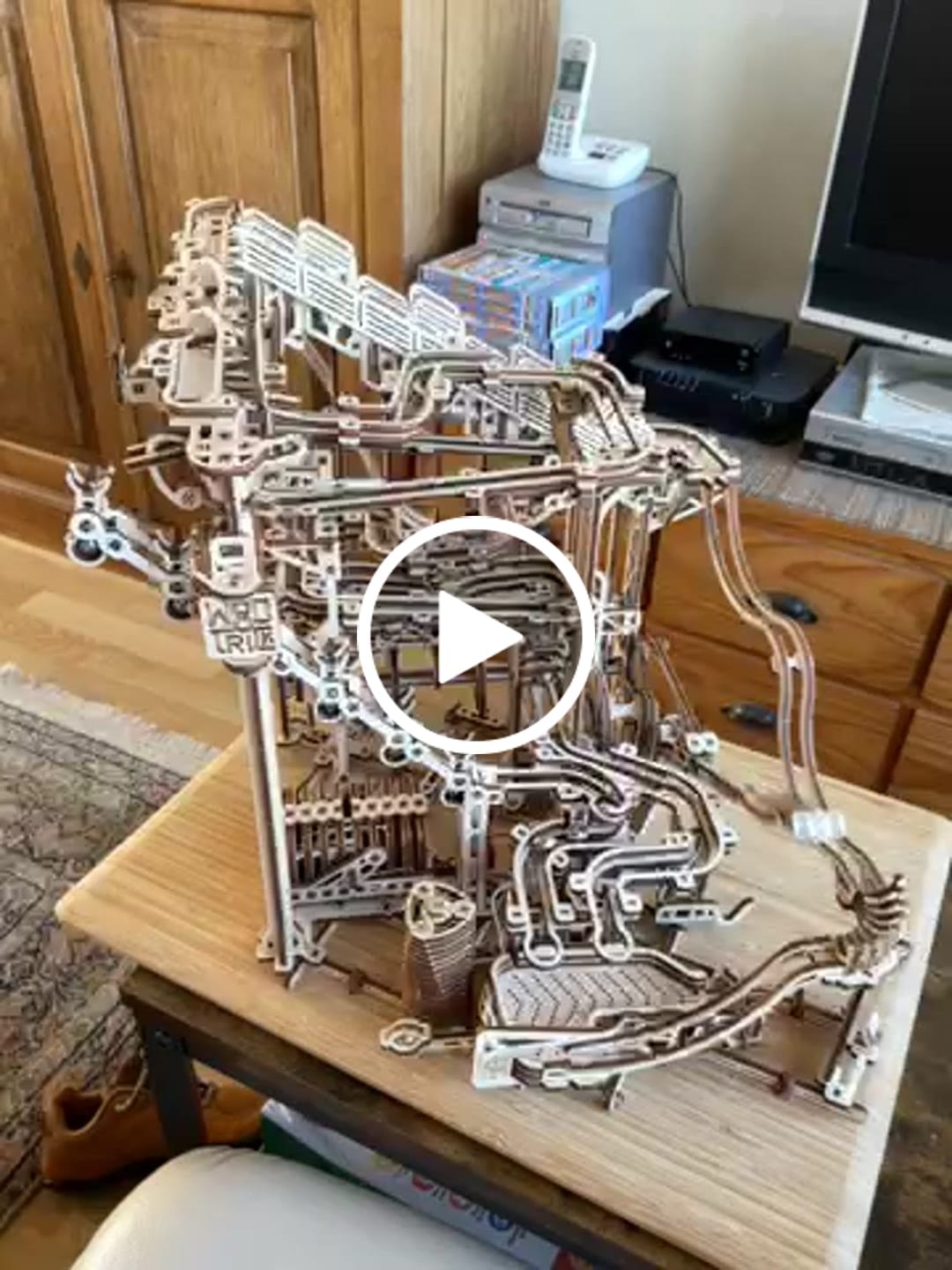 Customer video review of Spiral Marble Run